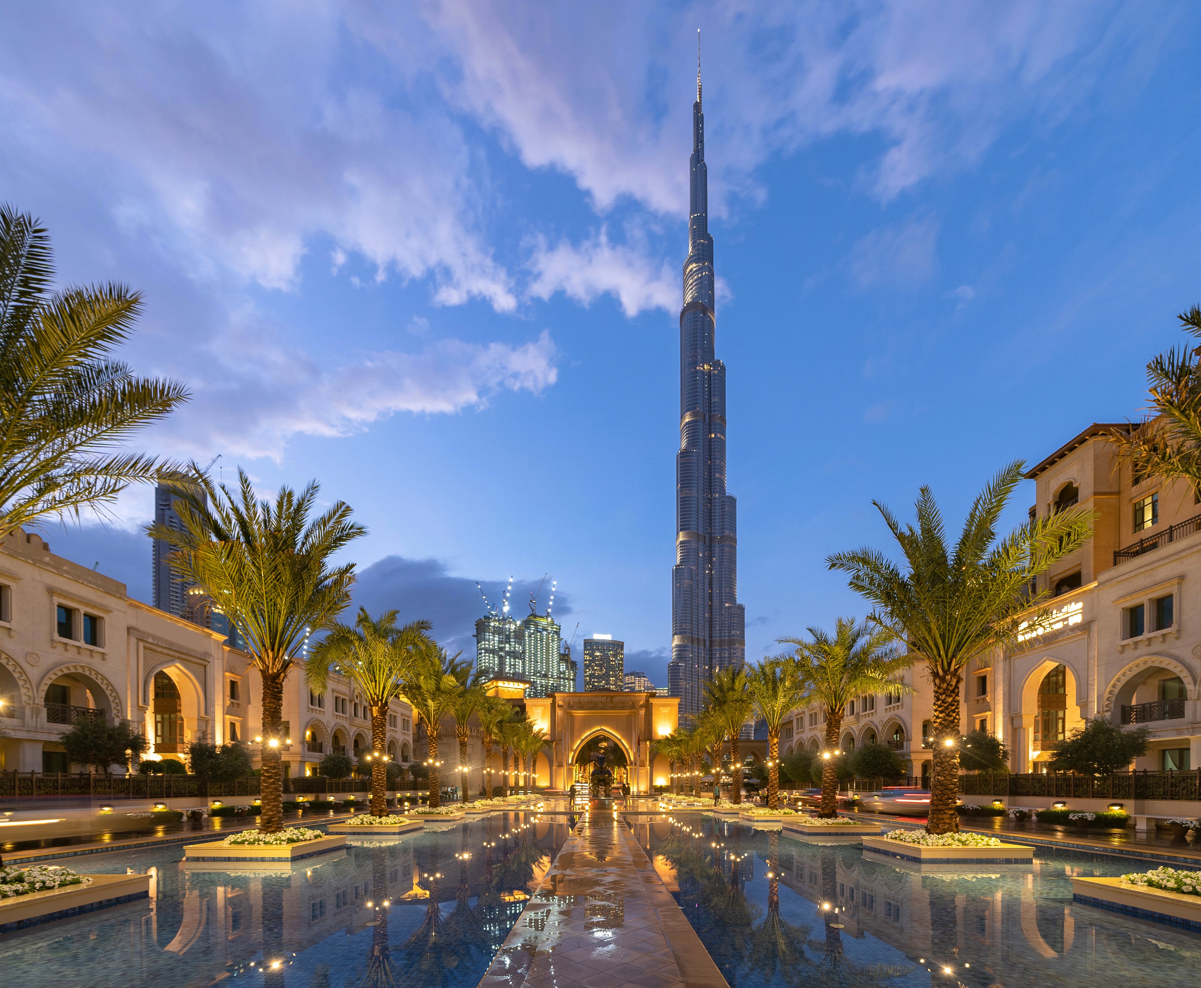 Burj Khalifa is the world's tallest structure, Dubai, UAE